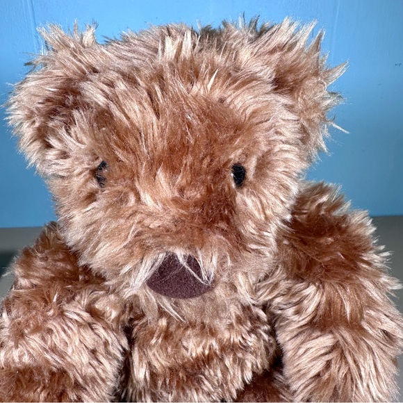 IKEA Brummig Bear HTF Plush Stuffed Animal 12” Embroidered Eyes - Picture 3 of 10